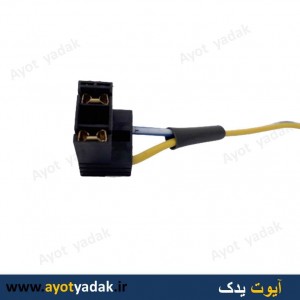 سوکت دو فیش چراغ جلو ( بسته 10 عددی)