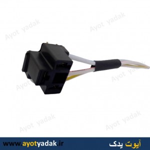 سوکت سه فیش چراغ جلو ( بسته 10 عددی)