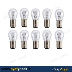 لامپ دو کنتاک درجه یک (بسته 10 عددی)