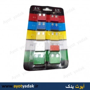 فیوز کارتی مات جور متوسط استاندارد (10 بسته کامل)