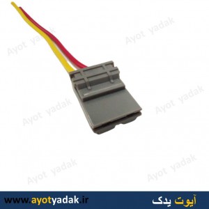 سوکت جعبه فیوز کالسکه ای طوسی (بسته 10 عددی)