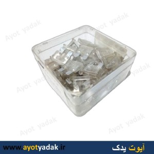 فیوز دو شاخه شیشه ای 25 آمپر ساخت چین (بسته 50 عددی)