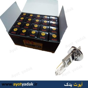 لامپ تک فیش H1  100  برند QUEEN  (بسته 10 عددی)