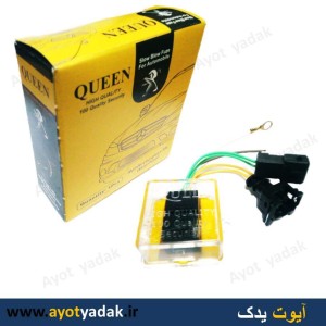 تقویت بالابر پژو شیشه ای دو رله برند QUEEN