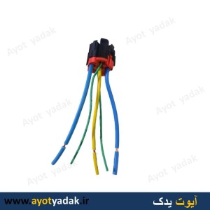 سوکت رله فن پژو سفارشی با سیم نمره 4 (سر سیم خودرویی ) با سر سیم خودوریی-ارسال رایگان-گارانتی شش ماه-قیمت عمده