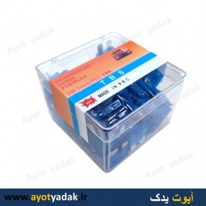 فیوز  15  آمپر TBS  شیشه ای وارداتی  درجه یک  (بسته 100 عددی) -ارسال رایگان-گارانتی شش ماه-قیمت عمده