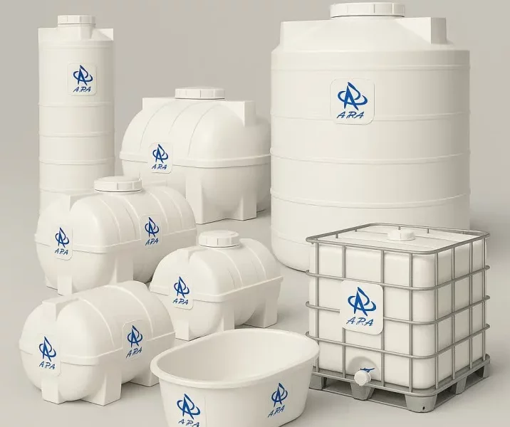 انواع مخازن پلی اتیلن: معرفی مدلها، ابعاد و کاربردهای گوناگون