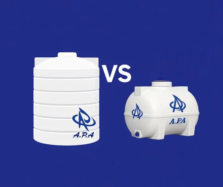 مخازن آب عمودی یا افقی: کدام انتخاب بهتری برای شماست؟