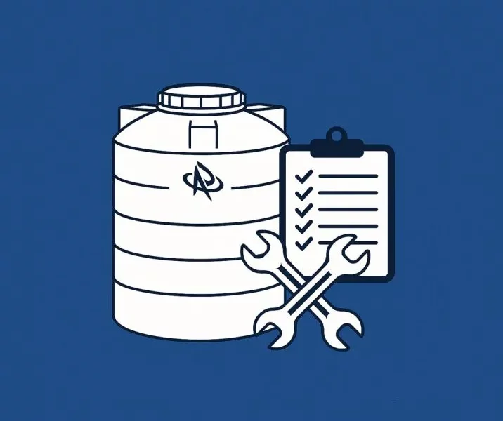 راهنمای جامع خرید مخزن آب پلی‌اتیلن | نکاتی که قبل از خرید باید حتماً بدانید