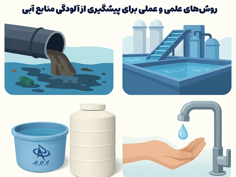 حفاظت از آب در برابر آلودگی؛ روش‌های علمی و عملی برای پیشگیری از آلودگی منابع آبی