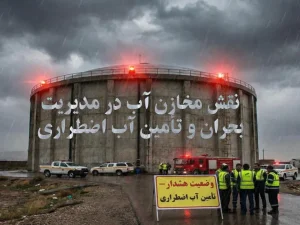 نقش مخازن آب در مدیریت بحران و تأمین آب اضطراری