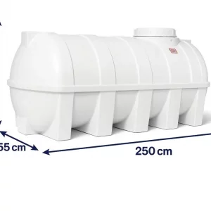 مخزن 4000 لیتری سه لایه افقی