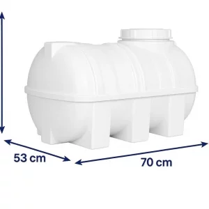 مخزن 100 لیتری سه لایه افقی