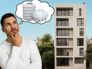 انتخاب مخزن آب مناسب برای ساختمان‌های مسکونی ۴، ۶، ۸ و ۱۰ واحدی | راهنمای جامع خرید