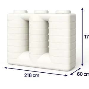 مخزن 1500 لیتری کتابی آسانرو سه لایه