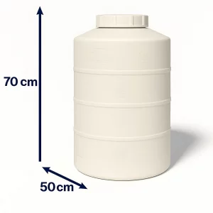 مخزن 100 لیتری عمودی سه لایه