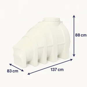 مخزن 500 لیتری زیر پله سه لایه