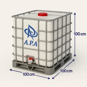 مخزن 1000 لیتری حفاظ دار (IBC)