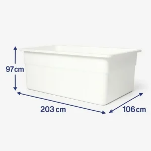 وان 1500 لیتری پلاستیکی