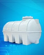 مخزن 3500 لیتری تک لایه افقی