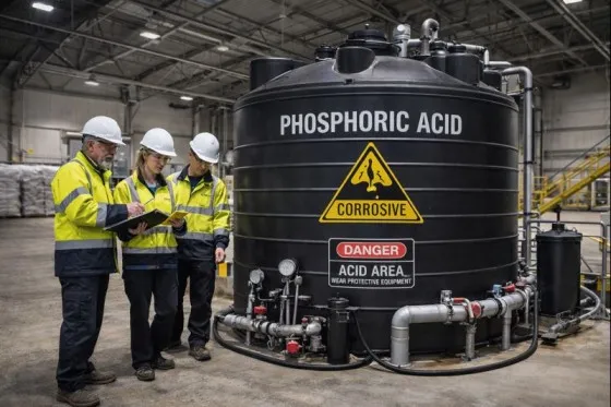 مخزن ذخیره اسید فسفریک
