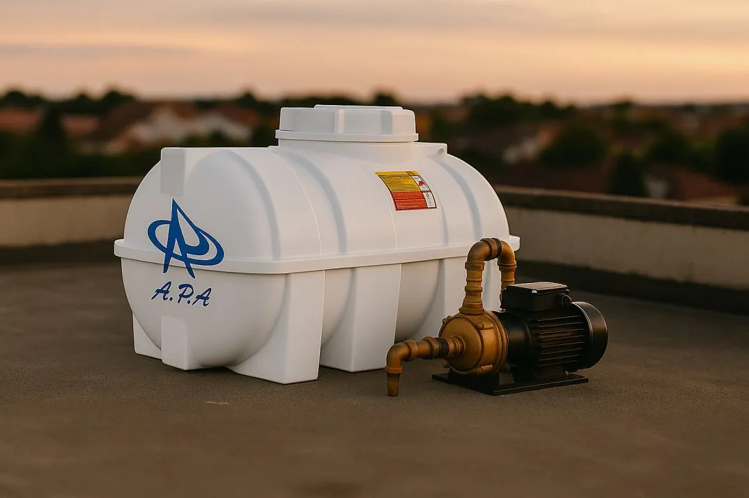 مخزن آب 100 لیتری افقی