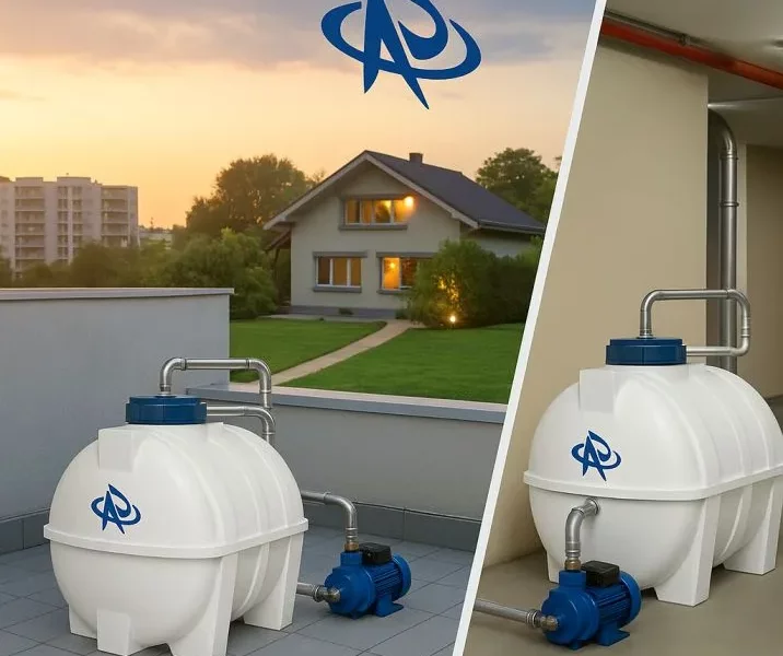 بهترین محل نصب مخزن آب