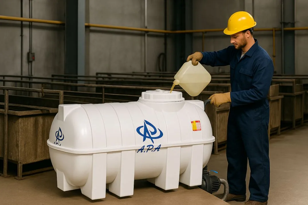 مخزن آب 800 لیتری افقی