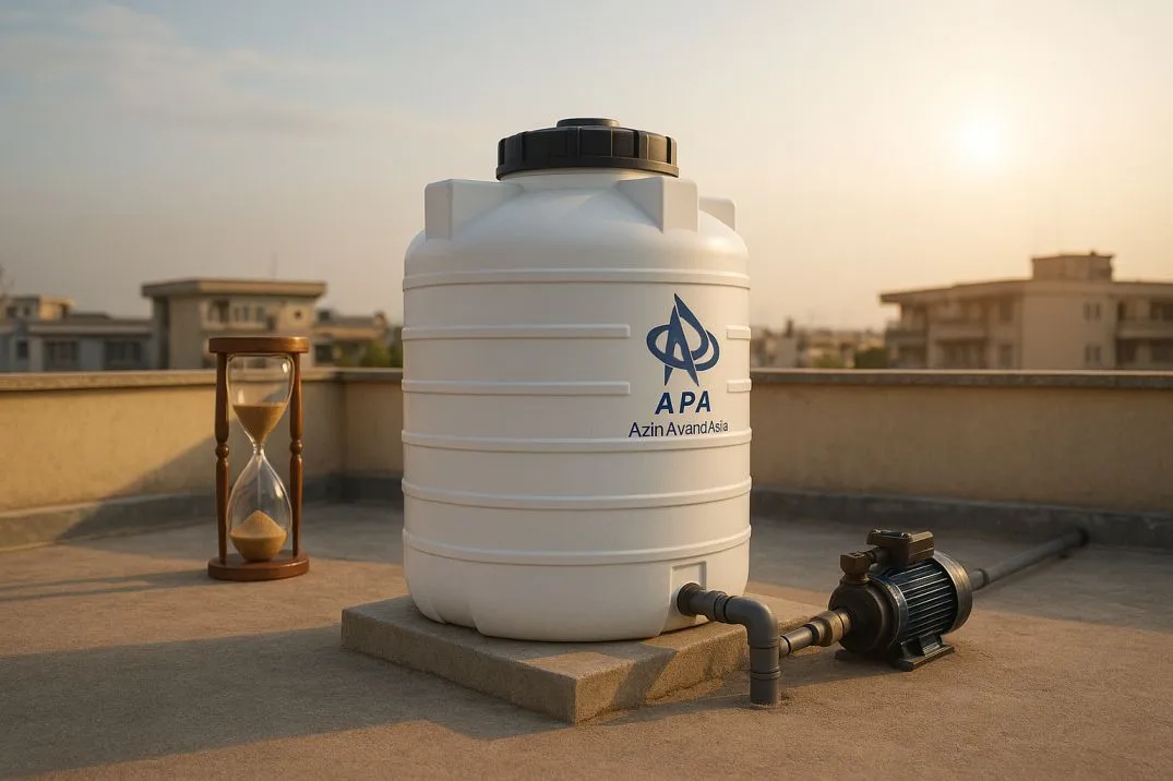 عمر مفید مخازن پلی اتیلن