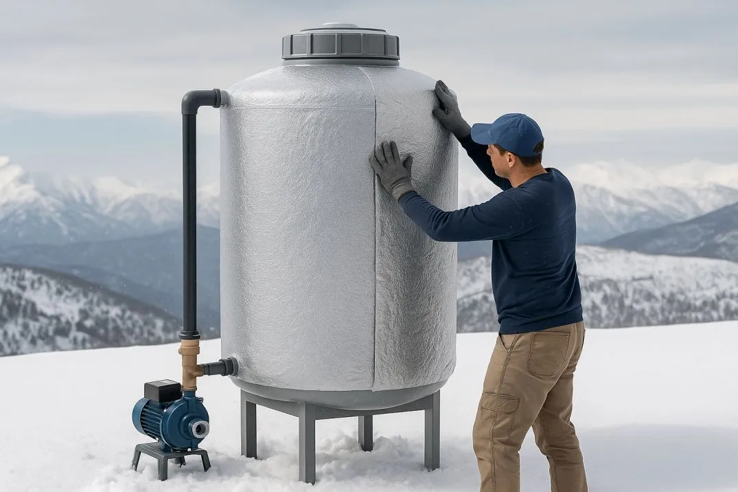 عایق کاری منبع آب