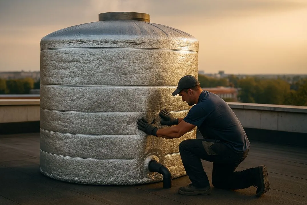 عایق کاری مخزن