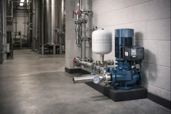 پمپ آب مخزن پلی اتیلن