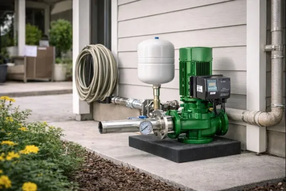 پمپ مخزن آب برای مقاله