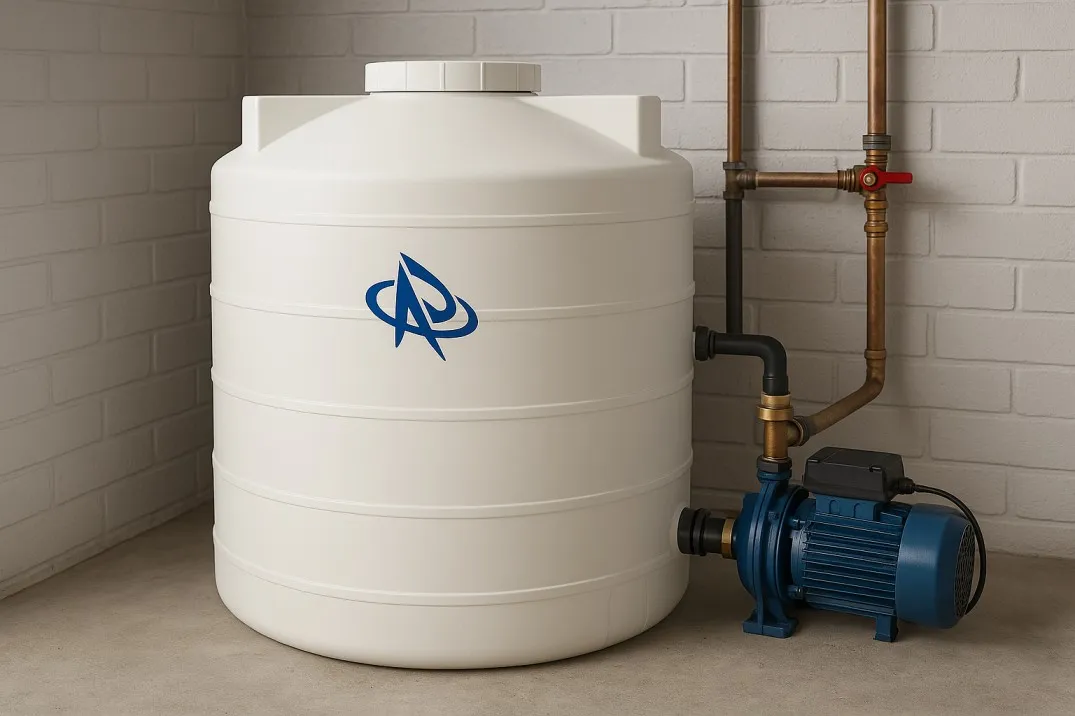 مخزن آب 1000 لیتری عمودی