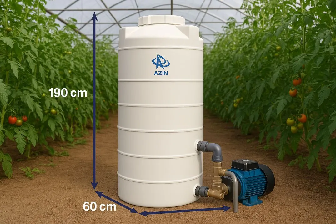 مخزن 500 عمودی بلند