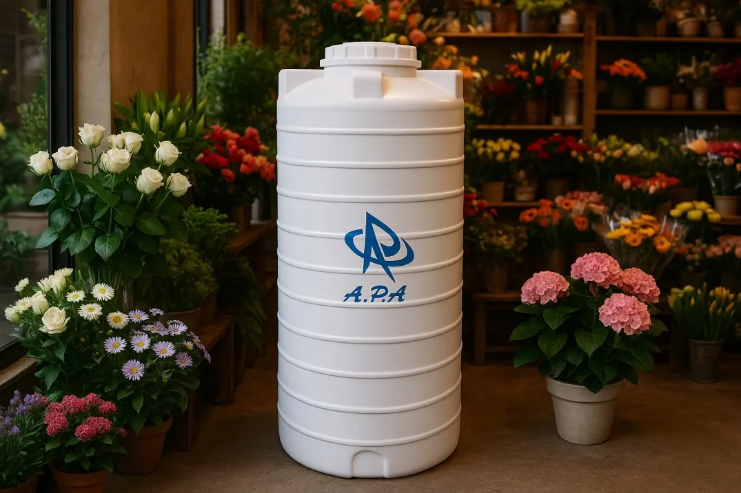 مخزن آب 1000 لیتری عمودی بلند