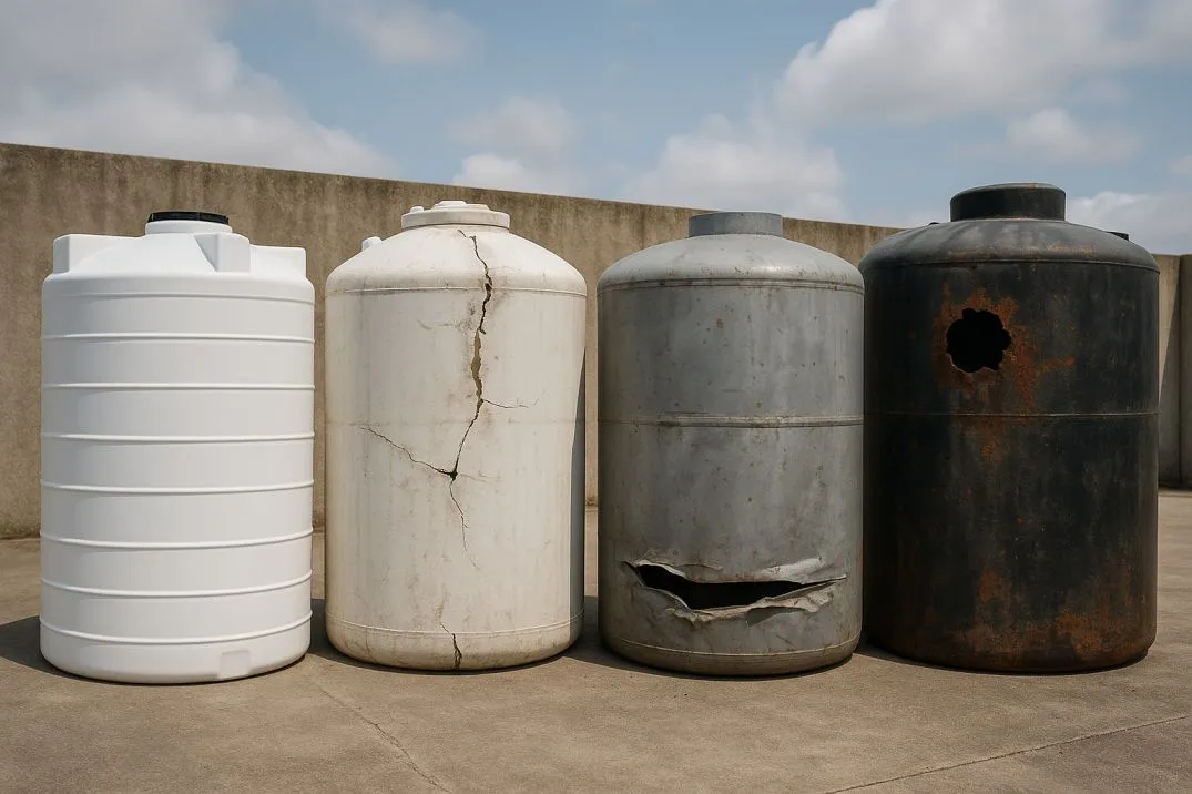 تفاوت انواع مخزن ها