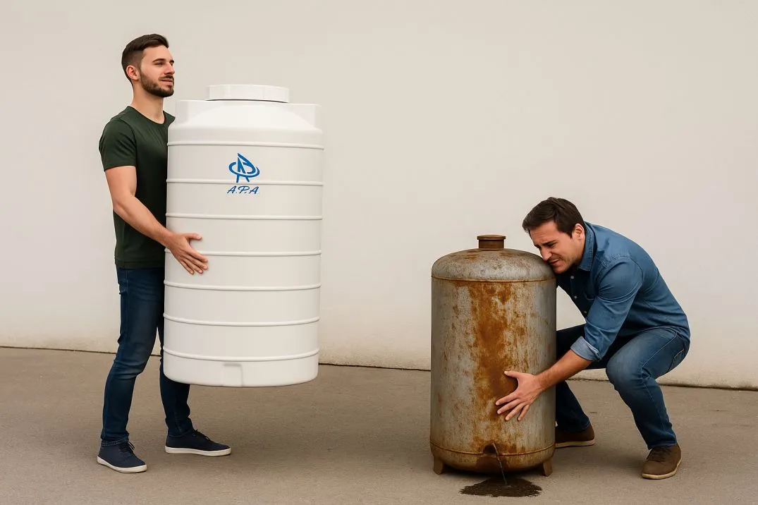 حمل و نقل مخزن پلی اتیلن و گالوانیزه