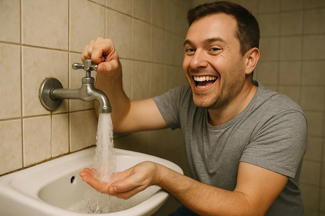 فشار آب ساختمان