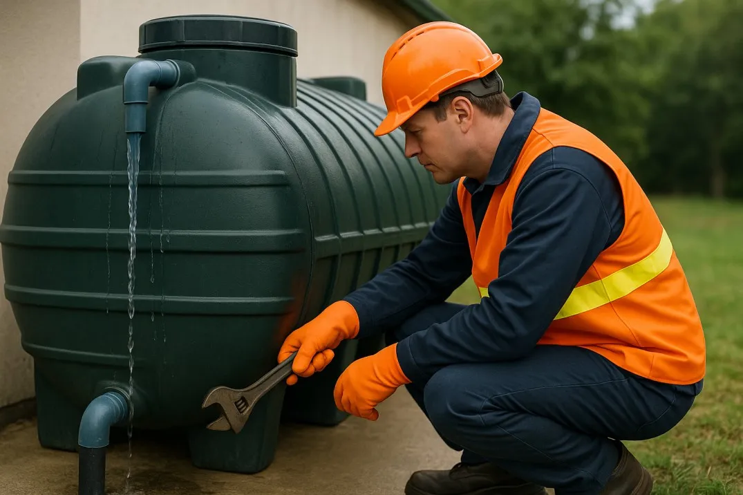 نگهداری مخزن پلی اتیلن