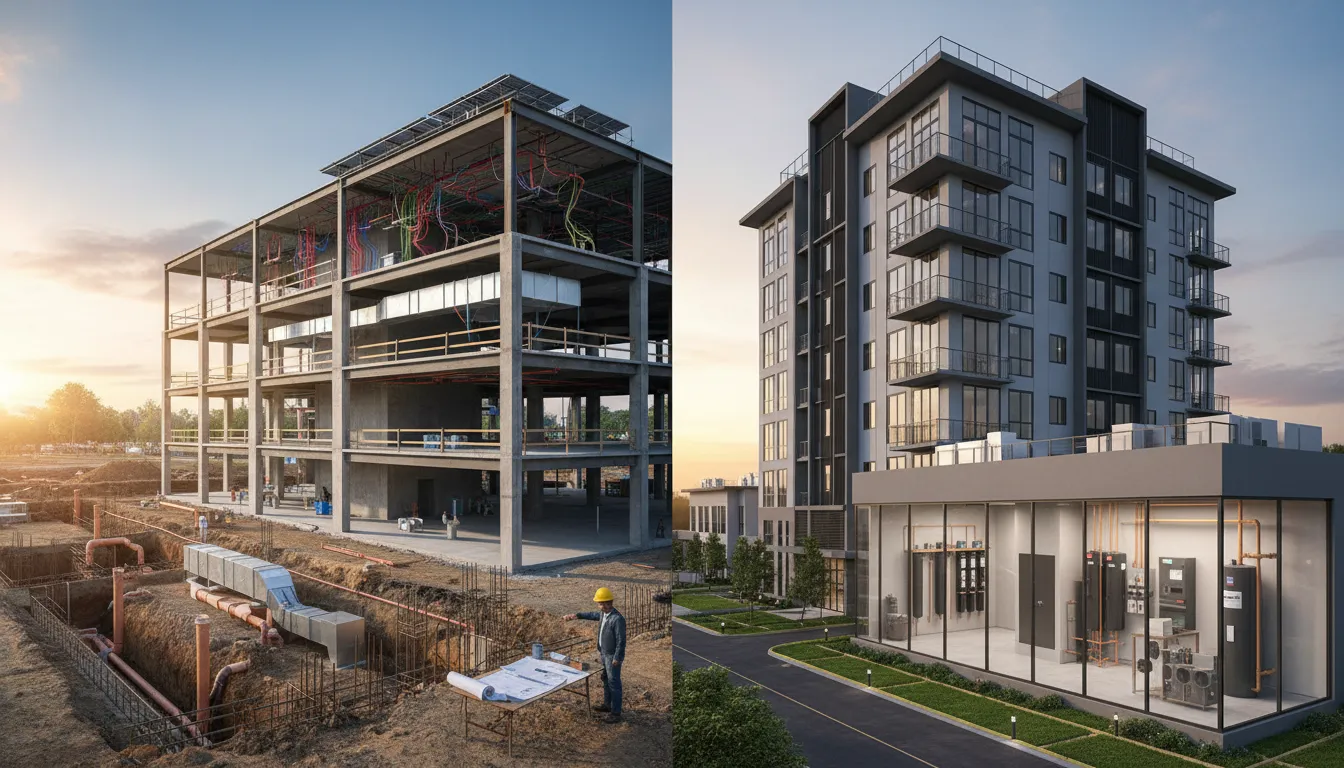 تاسیسات ساختمان