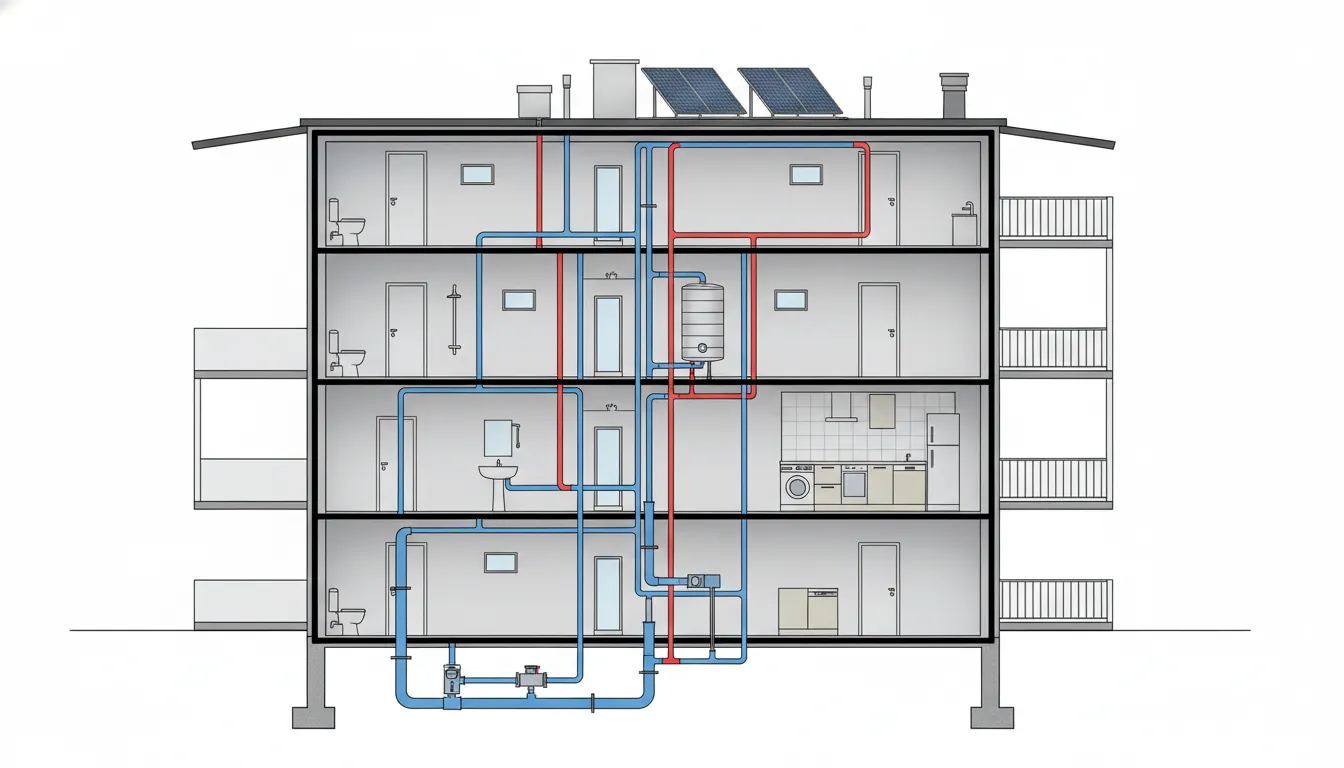 تاسیسات آب ساختمان 