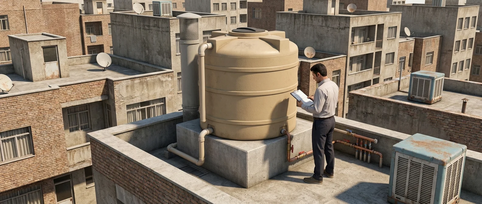 قوانین مخزن آب در ساختمان؛ آنچه باید بدانید