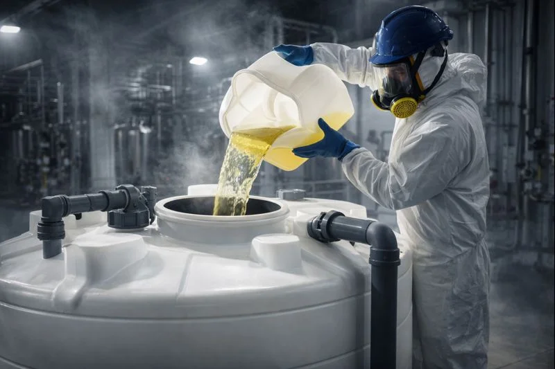 منبع ذخیره هیدروکلریک اسید