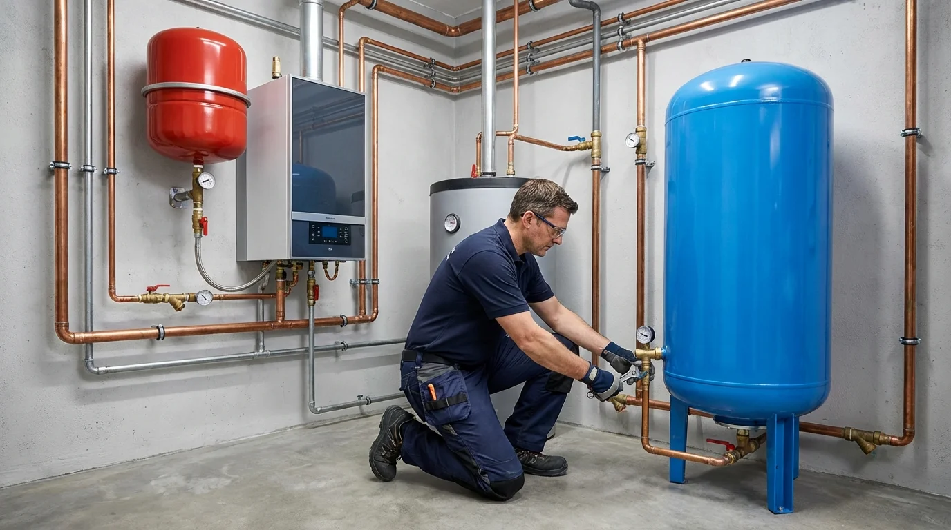 مخزن تحت فشار یا منبع انبساط