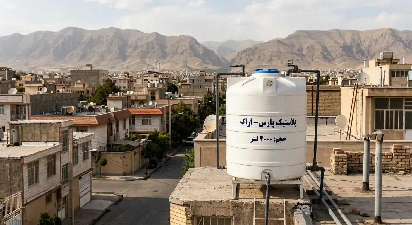 مخزن آب در اراک