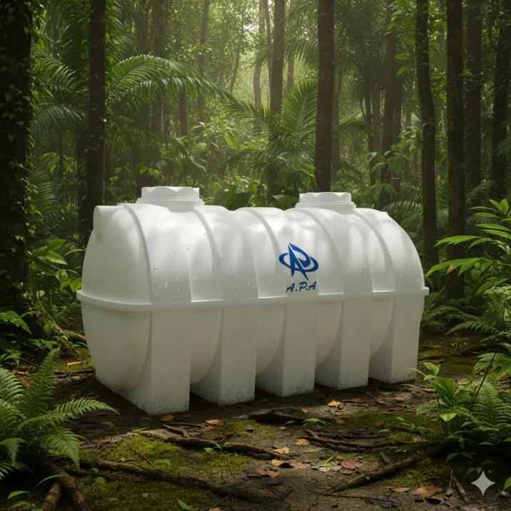 مخزن آب 5000 لیتری افقی سه لایه