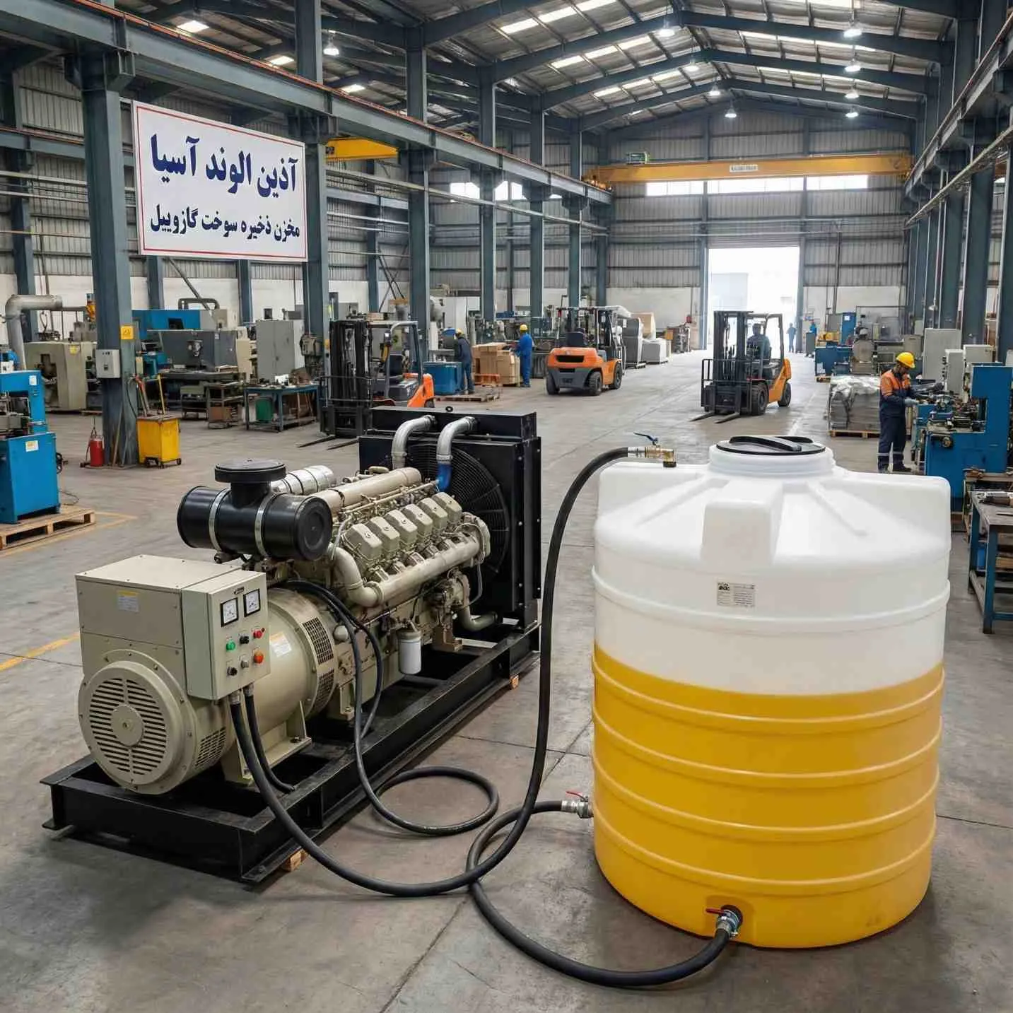 مخزن ذخیره سوخت گازوویل