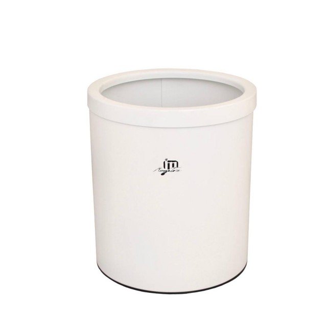سطل استیل هتلی/اداری ۵ لیتری 508W - سفید