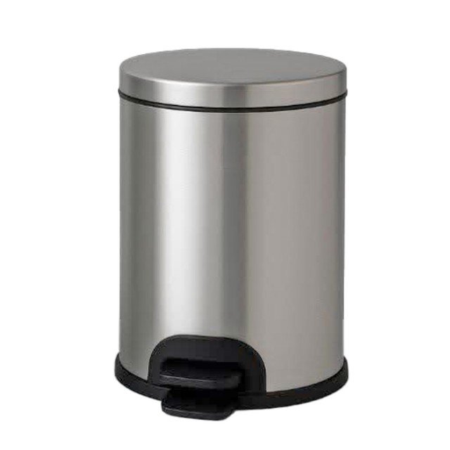 سطل زباله استیل پدالدار 15 لیتری CE-1500 - ‌آرام بند